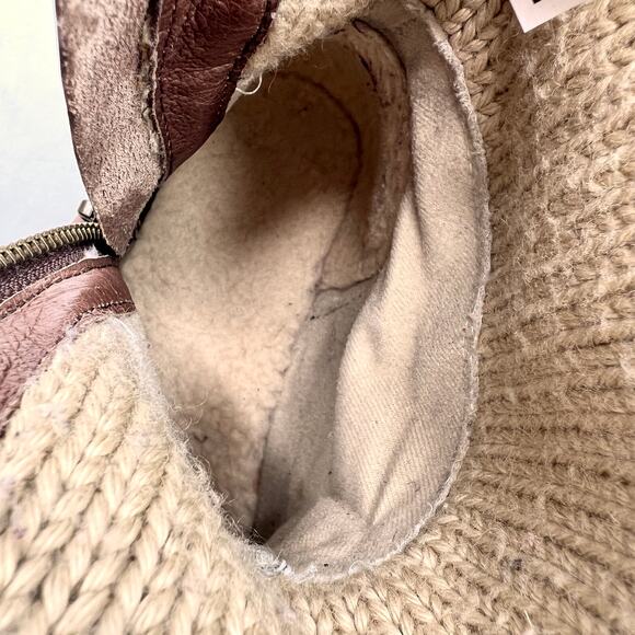 UGG Rosalie Knit/Leather Mid Calf Boots 7 - Picture 13 of 16